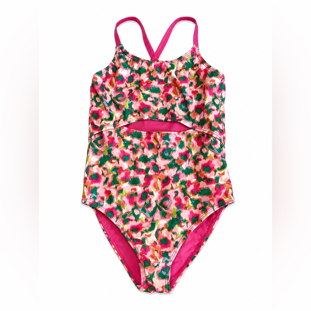 Floral Girls Swim